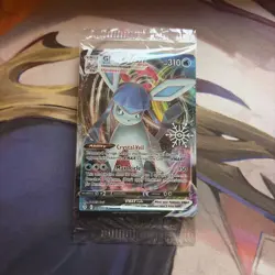 Pokemon TCG Glaceon VMAX Evolving Skies Holo Ultra Rare Card 041/203 Holiday - Image 1