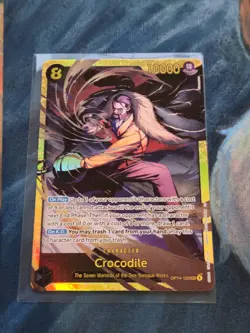 One Piece TCG: Crocodile OP14-120 - Image 1