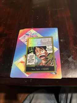 One piece return to Kami’s island luffy golden bell!!! - Image 1
