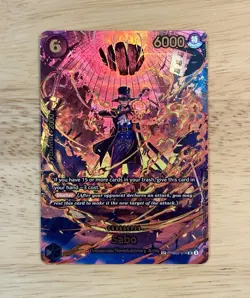 Sabo PRB02-014 SP OP-15 Adventure On Kami’s Island One Piece TCG - Image 1
