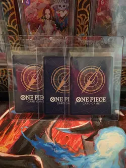 One Piece Adventure on Kami's Island Monkey D Luffy OP15-119 SEC Secret Rare NM - Image 2