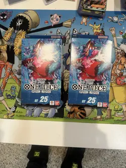 Lot Of 2 One Piece Starter Deck 25: BLUE Buggy Factory Sealed In Hand - Image 1