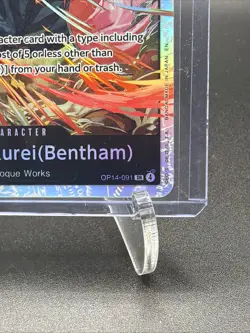 One Piece TCG English OP14-091 Mr. 2 Bon Kurei (Bentham) SR Foil - Image 4