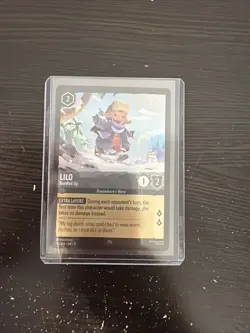 Disney Lorcana Winterspell #195/204 Lilo - Bundled Up Cold Foil NM - Image 1