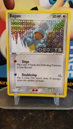 BAGON EX Deoxys Series POKEMON Holo 2005 Trading Card 52/107 - Image 1