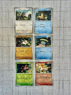 Pokemon TCG Ayako Ozaki Illustrator Lot - 6 RH Cards - Connecting Artwork - NM - Image 1