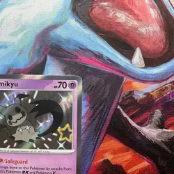 Pokemon Card - Mimikyu Paldean Fates 160/091 Shiny Holo Rare - Image 4