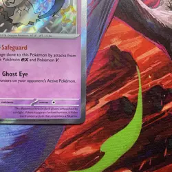 Pokemon Card - Mimikyu Paldean Fates 160/091 Shiny Holo Rare - Image 5
