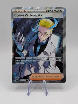 Pokemon TCG Colress's Tenacity Shrouded Fable Ultra Rare Card 087/064 - NM - Image 1