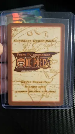 BANDAI One Piece Hyper Battle C497 CHOPPER HOLO FOIL SCARCE EARLY CARD VINATGE - Image 2