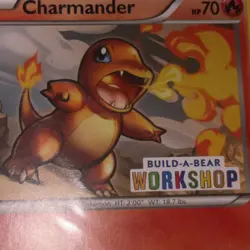 Build a Bear Pokemon Card Charmander Promo Trading Card TCG SEALED NEW - Image 2
