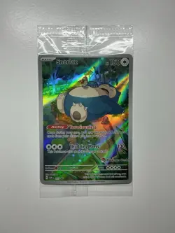 Snorlax - 051 (Pokemon Center Exclusive) - Scarlet & Violet Promo Card Sealed - Image 1
