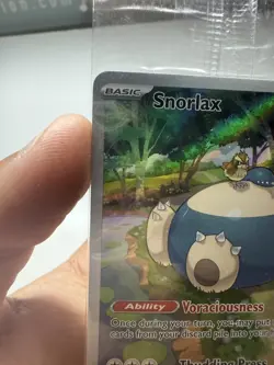 Snorlax - 051 (Pokemon Center Exclusive) - Scarlet & Violet Promo Card Sealed - Image 4