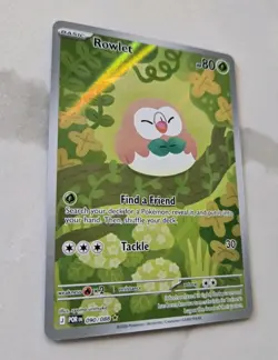 Perfect Order Rowlet 90/88 Illustration Rare Pokemon Card - NM - Image 3