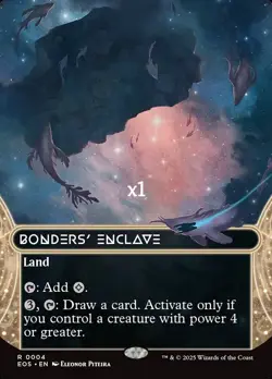 MTG Borderless Edge of Eternities: Stellar Sights EOS Bonder's Enclave MINT - Image 1