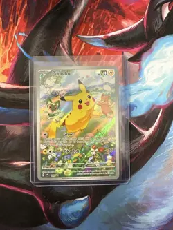 Pokemon Pikachu 088/SV Scarlet & Violet Promo – Full Art – Rare Collectible Card - Image 1