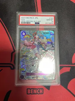 2023 One Piece Card Game: Awakening of the New Era OP05 Japanese Uta PSA 10 - Image 1