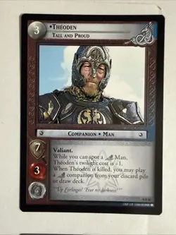 Decipher Lord Of The Rings TCG 6 Rare/Promo Card Lot Rohan - Image 2