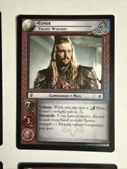 Decipher Lord Of The Rings TCG 6 Rare/Promo Card Lot Rohan - Image 3