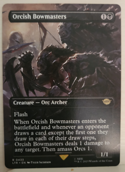 Orcish Bowmasters (Borderless) Universes Beyond: the Lord of the Rings: Tales of - Image 1