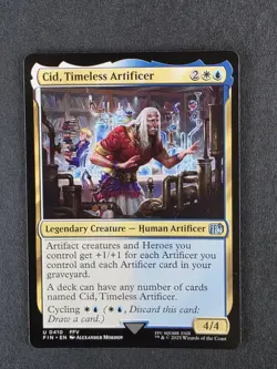 Cid, Timeless Artificer 410 - Final Fantasy MTG - Image 1