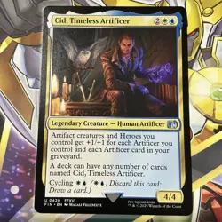 MTG Cid, Timeless Artificer (0420) Final Fantasy NP Regular - Image 1