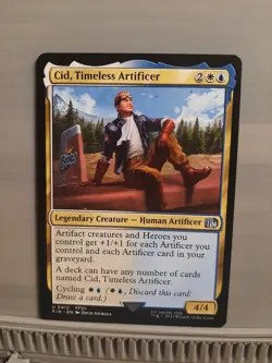 Cid, Timeless Artificer (0412) Final Fantasy Regular MtG Non Foil - Image 1