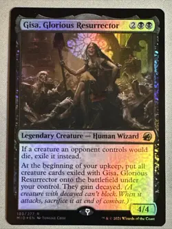 MTG / Gisa, Glorious Resurrector / MID / #103 / FOIL / Rare / NM - Image 1