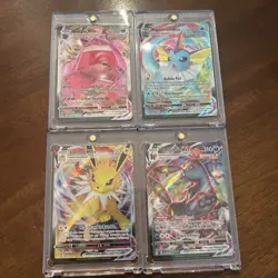 Pokemon Vmax Lot Gengar Umbreon Jolteon Vaporeon Card - Image 1