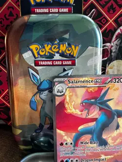 Pokemon TCG Salamence EX 187/159 Special Illustration Rare Holo Sv09 - Image 2