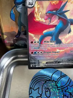Pokemon TCG Salamence EX 187/159 Special Illustration Rare Holo Sv09 - Image 5