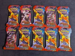 NEW SEALED Pokemon TCG Destined Rivals Booster Pack x8 NEW - Image 1