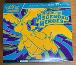 Pokemon TCG Mega Evolution Ascended Heroes Elite Trainer Box SEALED - Image 1