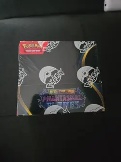 Pokemon TCG Mega Evolution Phantasmal Flames Booster Box Sealed 2025 English - Image 1