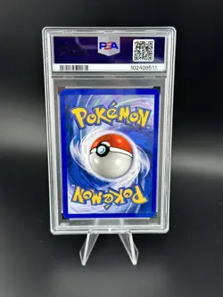 2000 Pokemon Team Rocket Dark Machamp Holo #10/82 PSA 8 - Image 2