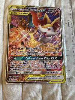 Charizard & Braixen GX - Jumbo - SM230 - Black Star Promo - Full Art - Pokemon - Image 3
