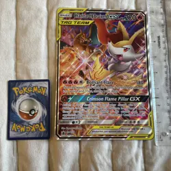 Charizard & Braixen GX - Jumbo - SM230 - Black Star Promo - Full Art - Pokemon - Image 4