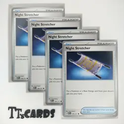 Night Stretcher 196/217 x4 Playset 4x Pokemon TCG ME Ascended Heroes ASC - Image 1