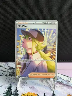 Pokemon TCG N's Plan 170/086 Sir Black Bolt - Image 1