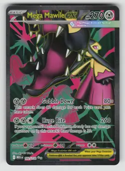 Mega Mawile ex 162/132 Ultra Rare Mega Evolution Pokemon NM - Image 1