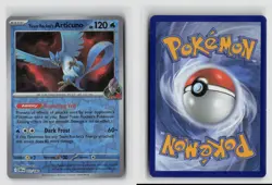 Team Rocket's Articuno #051/182 Destined Rivals Reverse Holo Rare Pokemon TCG NM - Image 3