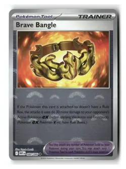 Brave Bangle 080/086 POKEBALL HOLO Uncommon White Flare Pokemon Near Mint - Image 1