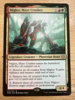 Migloz, Maze Crusher ~ Phyrexia: All Will Be One [ NearMint ] [ Magic MTG ] - Image 1