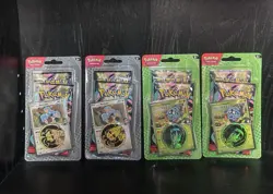 Pokemon TCG Lot 2 Tins 4 Blisters 6 Packs Brand New Sealed - Image 2