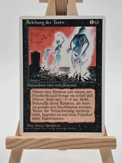 Belebung der Toten 4. Edition Magic Karte MTG Deutsch (Animate Dead) - Image 1