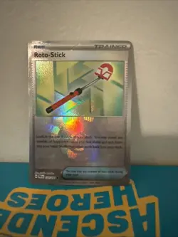 Pokemon TCG Roto-Stick 127/131 - Prismatic Evolutions - Poke Ball Holo NM - Image 1