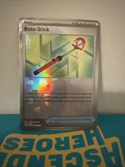 Pokemon TCG Roto-Stick 127/131 - Prismatic Evolutions - Poke Ball Holo NM - Image 2