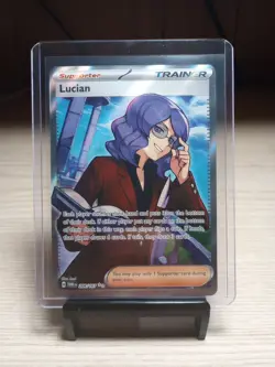 Pokemon TCG Twilight Masquerade Lucian 208/167 Ultra Rare M/NM - Image 1