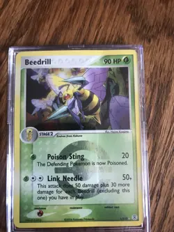 Beedrill 1/122 Holo Fire Red & Leaf Green Pokemon TCG - Image 1