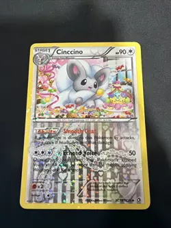 1x Cinccino RC19/RC25 Pokemon Legendary Treasures Radiant Collection LP - Image 1